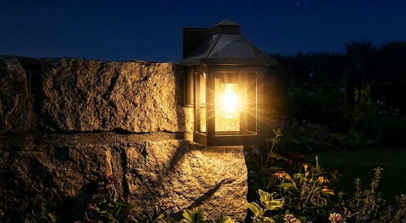 Cyhkee – Solar Powered Wall Lantern