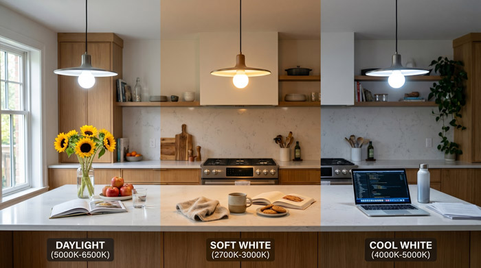 Daylight vs Soft White vs Cool White