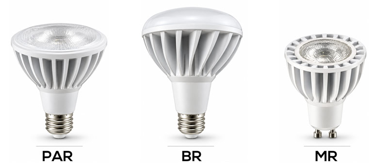 Difference Between PAR, BR, and MR Bulbs