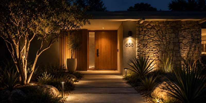 Entrance lighting