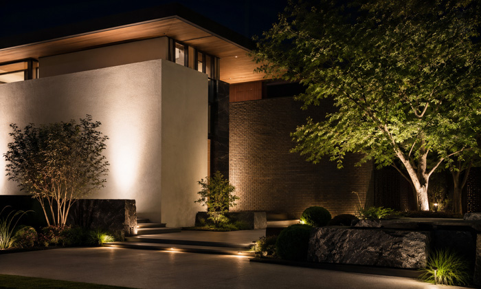 Exterior Accent Lighting Brightness