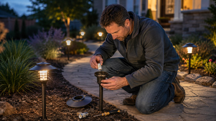 Fixing One Landscape Light That Is Not Working
