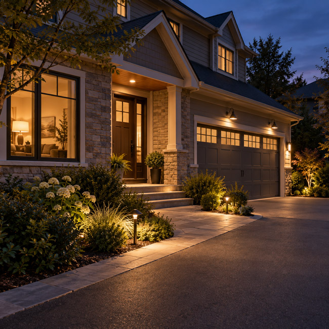 Front Doors and Garage Entrances