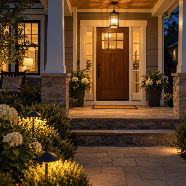 Front Porch and Entryway