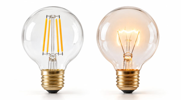 G40 LED vs. Incandescent Bulbs