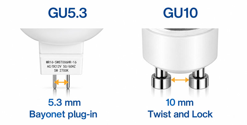 GU10 vs MR16