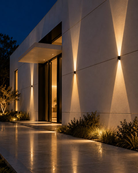 Giving Plain Walls a Geometric Identity