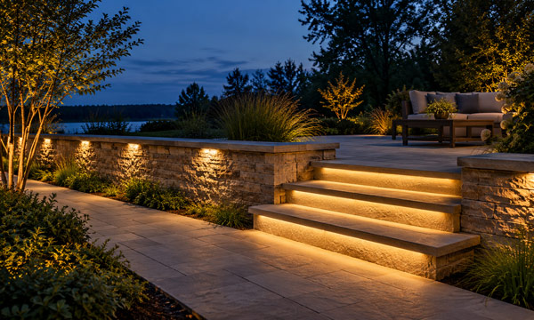 Hardscape lighting