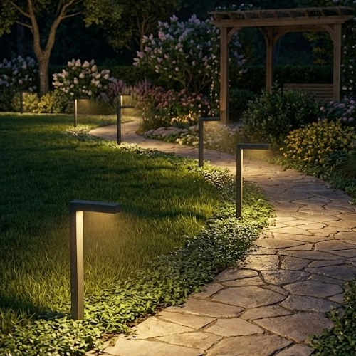 High voltage outdoor lighting