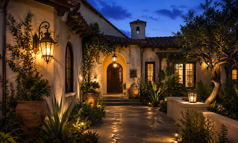 How-Can-Spanish-Style-Outdoor-Lighting-Transform-Your-Home’s-Exterior