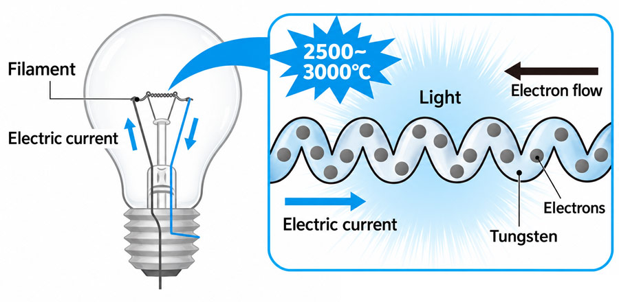 How Do Incandescent Christmas Lights Work