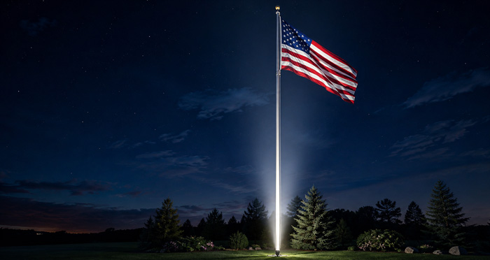 How-Do-You-Select-the-Right-Solar-Spotlight-for-a-Flag