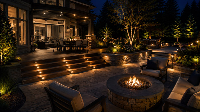 How Many Watts for Decks, Patios, and Outdoor Living Areas