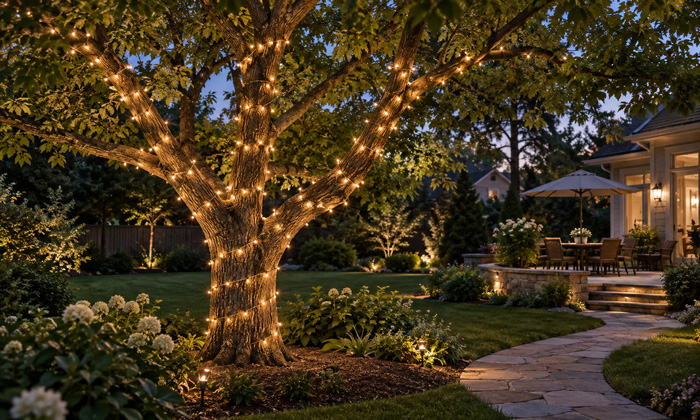How Much String Lighting Do You Need for a Tree