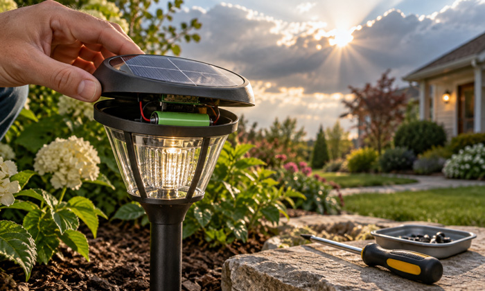 How-to-Fix-Solar-Lights-That-Won’t-Charge