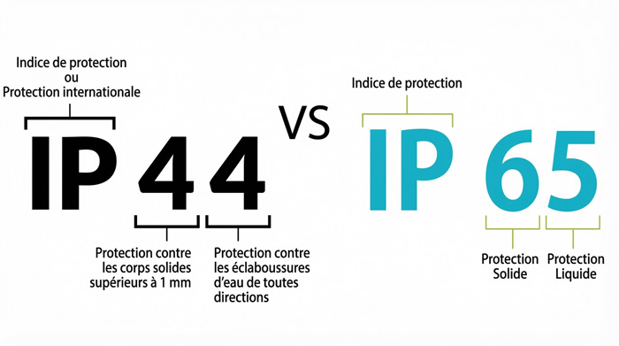 IP44 VS IP65