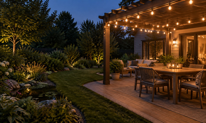 Keep String Lights Away From Dense Vegetation