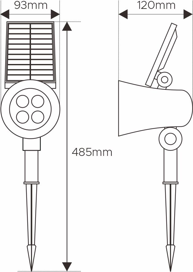 Lumetro LM-S9901 size