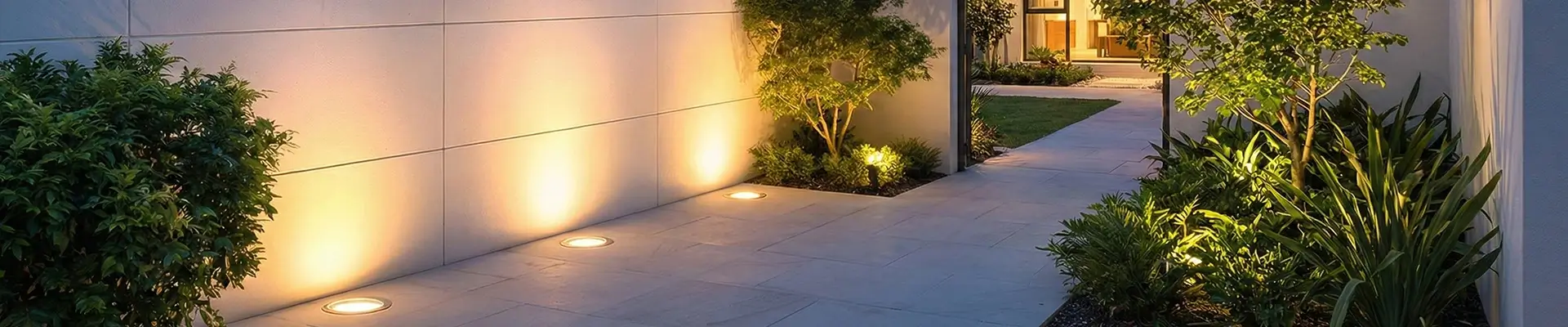  Luz LED subterr&aacute;nea