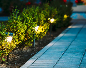 LED pathway lights