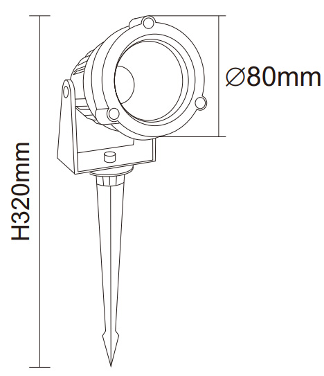 LM-C0210P GU10 size