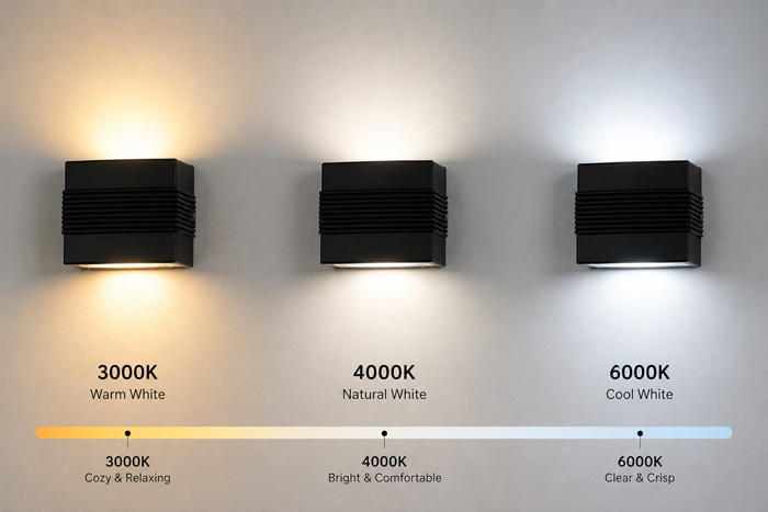 LM-W2432 Model wall light CCT