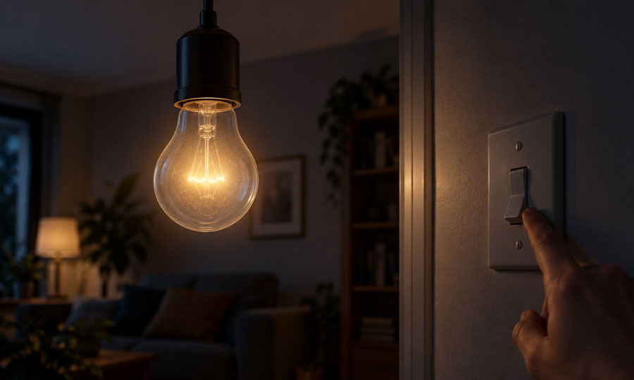 Light-Bulb-Glows-When-Switched-Off-Is-It-Dangerous