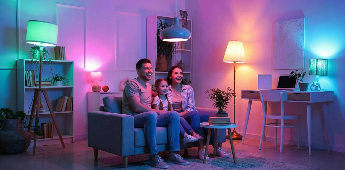 Ampoule LED intelligente Lumetro modèle LM-SABL