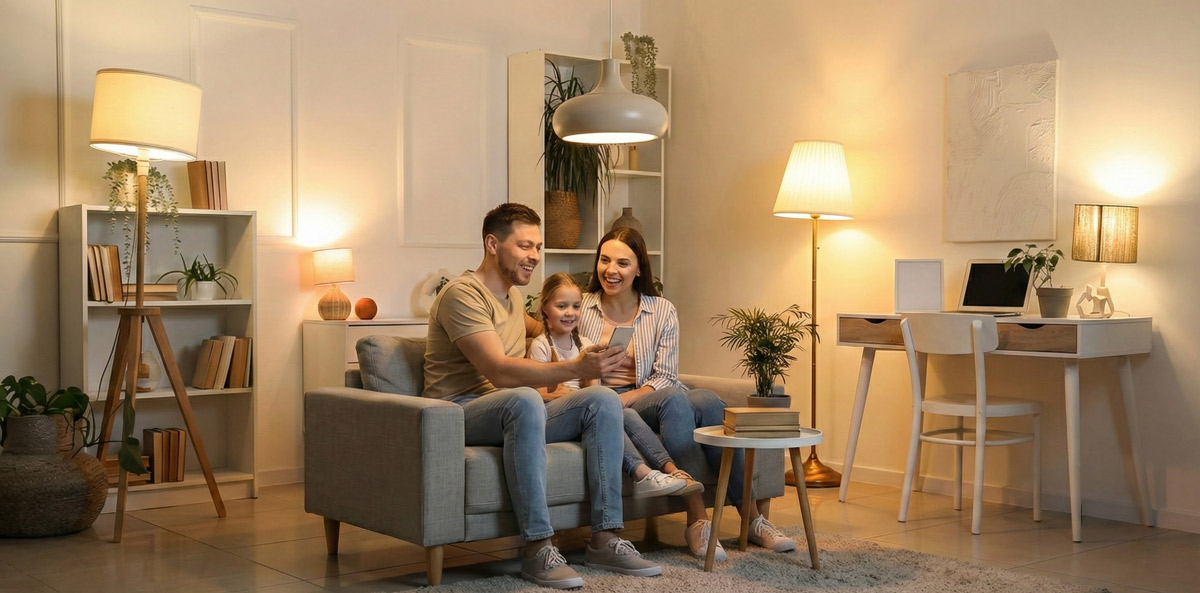 Ampoule LED intelligente Lumetro modèle LM-SABL