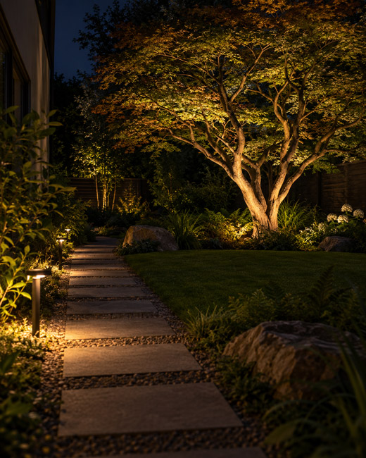 Make One Tree the Garden’s Focal Point