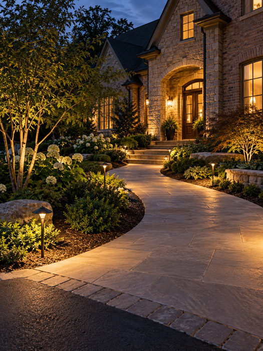 Make the Front Walk Easy to Follow