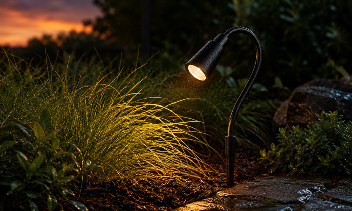 Outdoor Spike Light Weather Resistant Performance