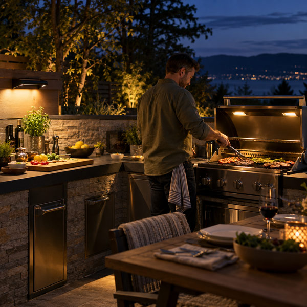 Outdoor cooking and preparation