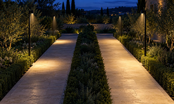 Pathway light distribution
