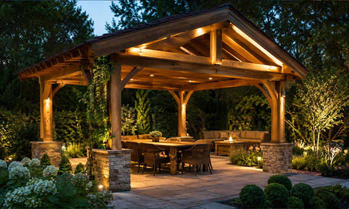 Pergola and Gazebo Lighting