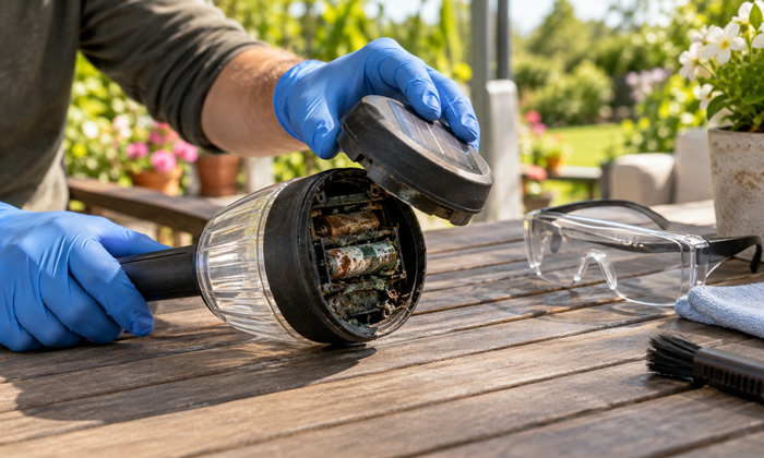 Protect Yourself Before Handling the Battery