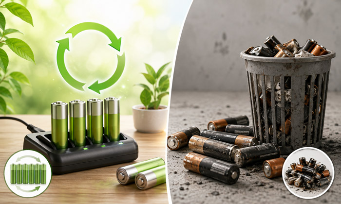 Rechargeable Batteries vs. Disposable Batteries