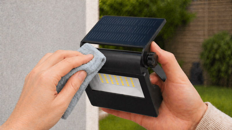 Rinse with a Damp Cloth