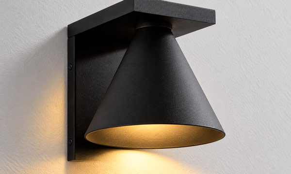 Shielded Outdoor Wall Light