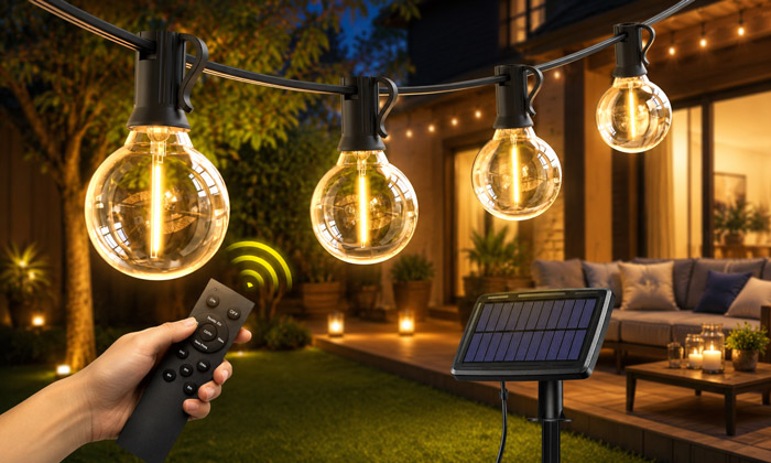 Solar LED String Lights