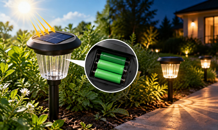 Solar Lights Need Rechargeable Batteries