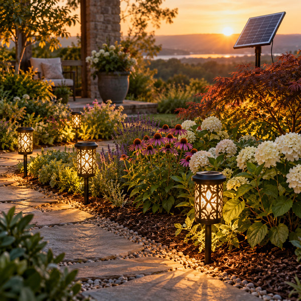 Solar Lights for Flexible Decorative Accents