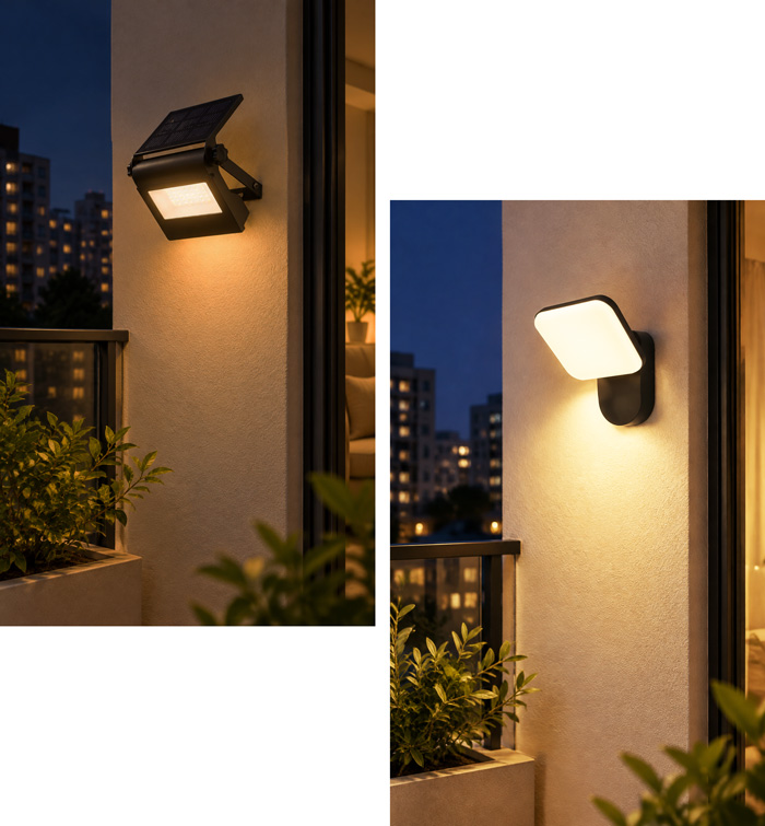 Solar Lights vs. Regular Indoor Lights