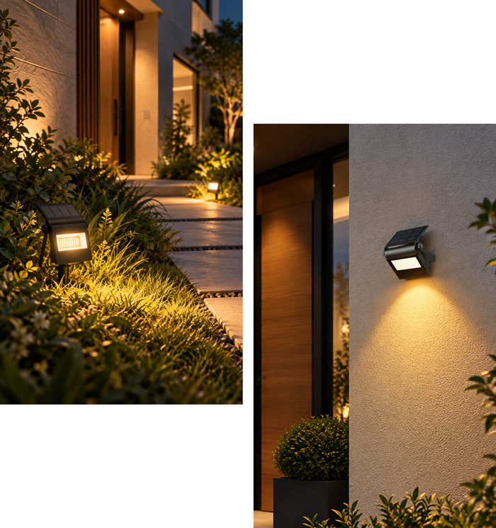 Solar Outdoor Light LM-SP04 Model