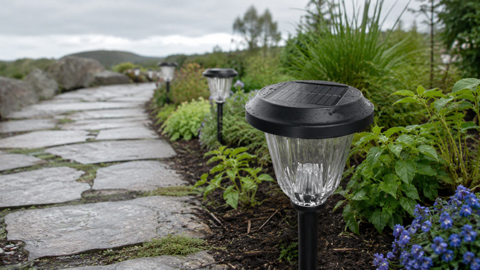 Solar Pathway Lights Work on Cloudy Days