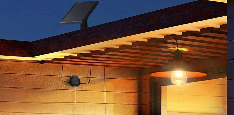 Solar Powered Garden Shed Lights