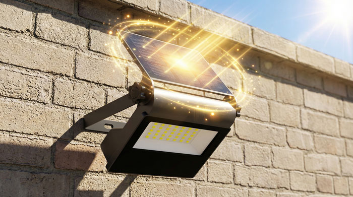 Solar light charging