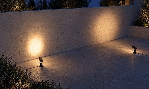 Spotlight distance and brightness