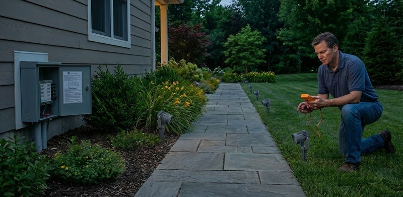 Test The System And Adjust For Voltage Drop