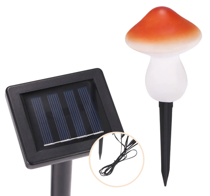 The Anatomy of a Solar Mushroom Light